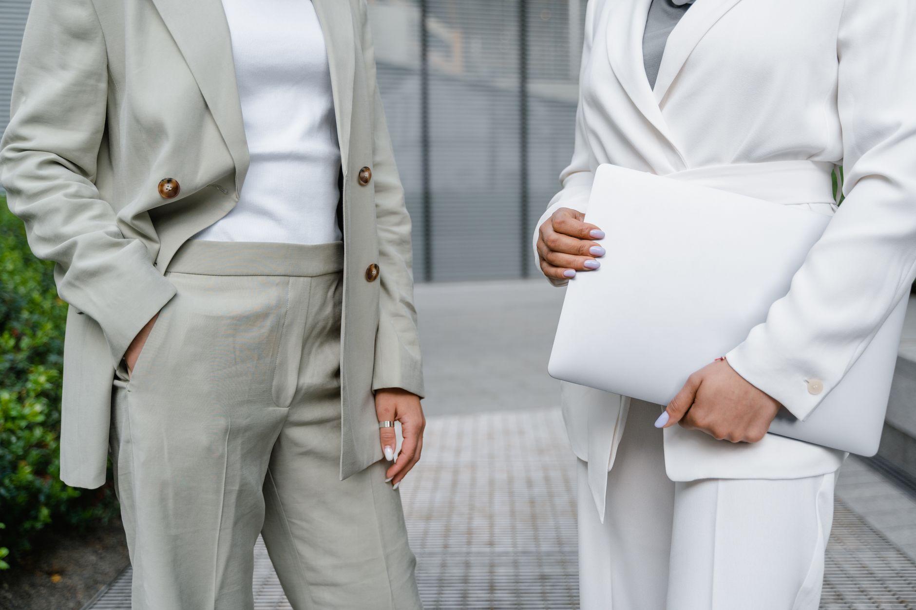 Illustration of How Dressing for Media Appearances Differs From Everyday Office Wear