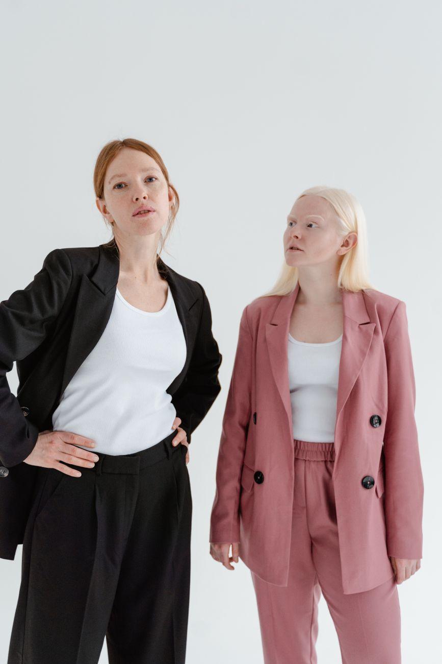 Illustration of How Tailored Blazers Became a Staple for Women in Leadership