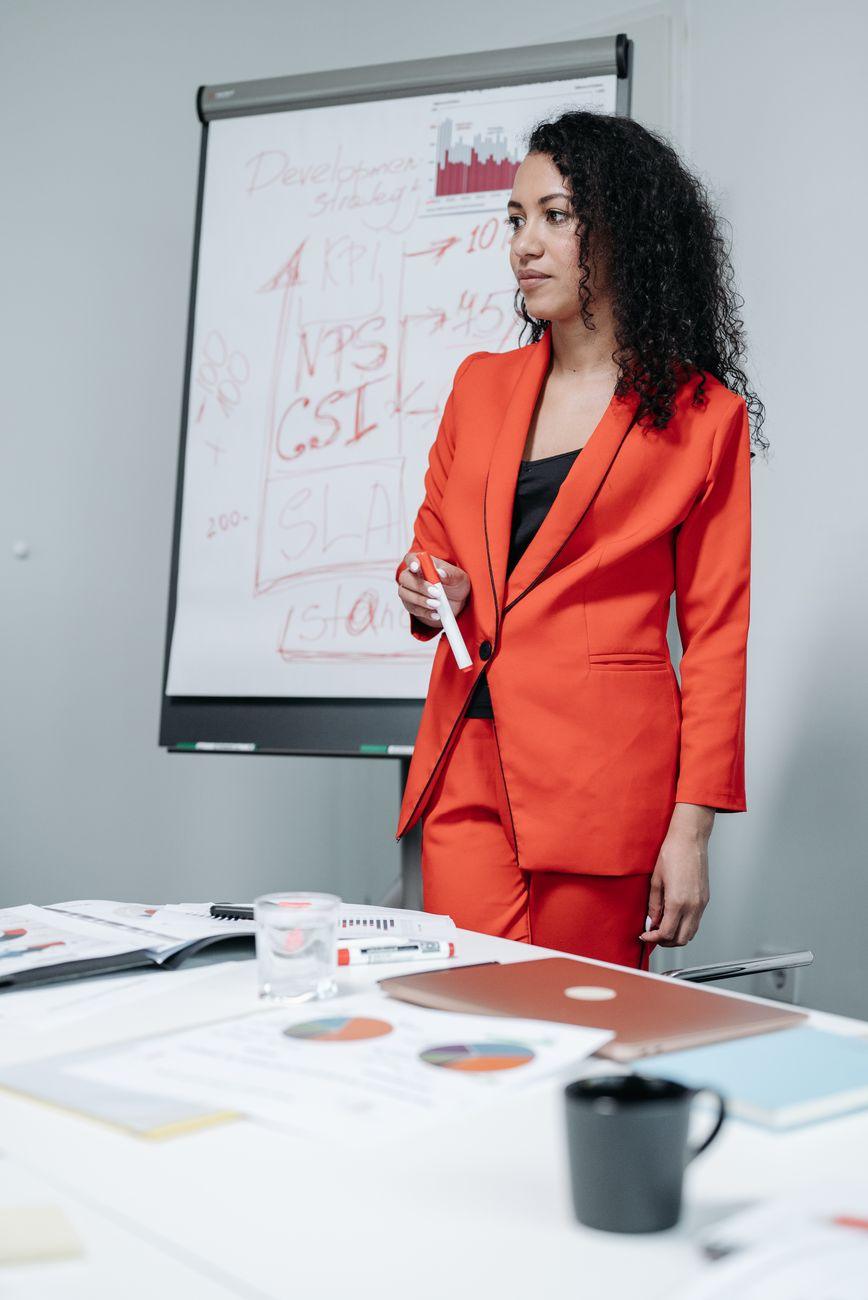 Illustration of Why Color Choices in Business Attire Send Signals Before You Speak