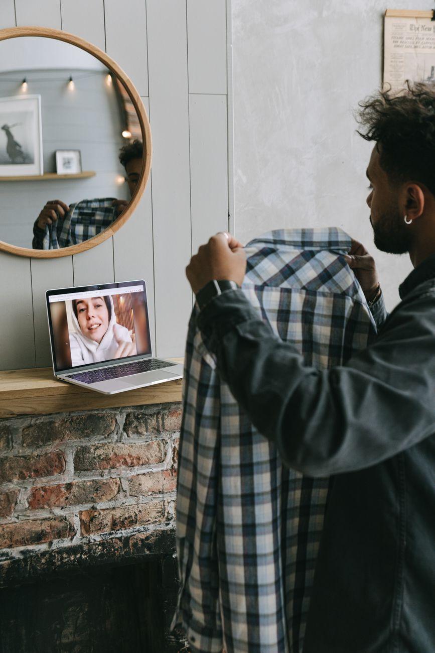 Illustration of Why Video Call Wardrobe Choices Matter More Than Most Realize